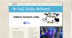 Desktop Screenshot of nobullradio.com